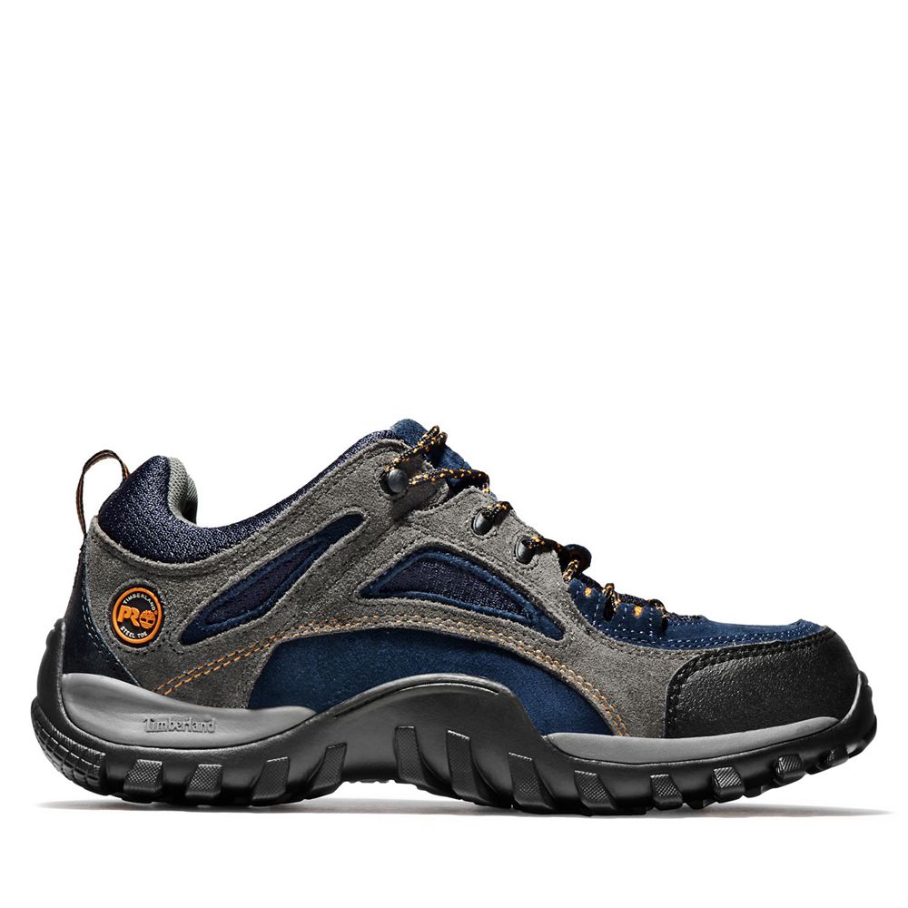 Pantofi De Lucru Timberland Dama Gri/Albastri - Pro® Mudsill Steel Toe - Romania - PJQFRH728